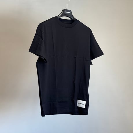 新品 jilsander logo tops black