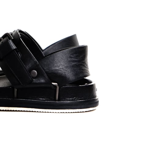 maison margiela leather sandals