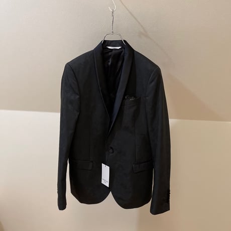 新品 made in Italy shawl collar set up suit 46