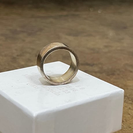 新品 maison margiela 2020aw reverse logo ring 23号