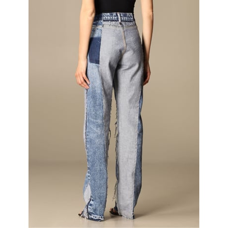 maison margiela "再構築" recycle denim pants