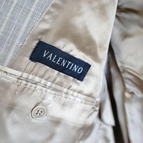 未使用 valentino stripe set up suit