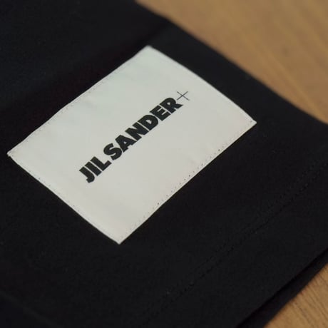 新品 jilsander logo tops black