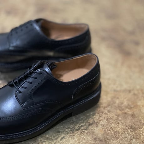 新品 polo ralph lauren 2021aw wing tip dress shose black 43