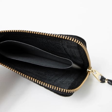 新品 comme des garcons ”logo design” leather wallet