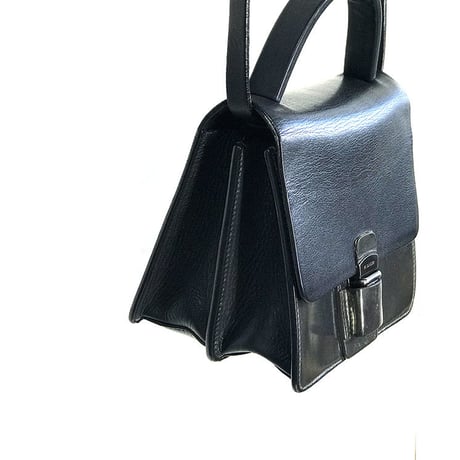 jilsander leather shoulder bag