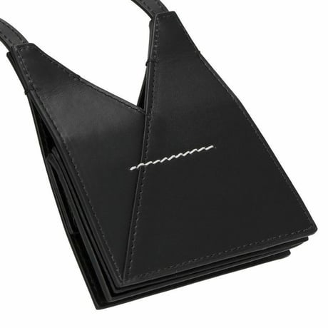 新品 mm6 maison margiela japanese leather shoulder bag