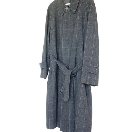 yohji yamamoto AAR check coat