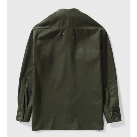 新品 maison margiela wool work jacket