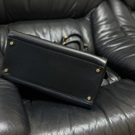giorgio armani leather bag