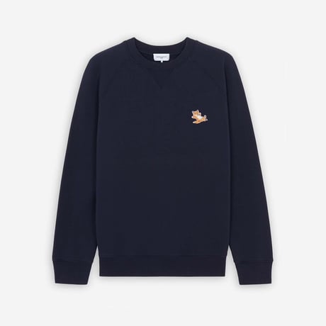 新品 maison kitsune 2023aw fox sweat black L