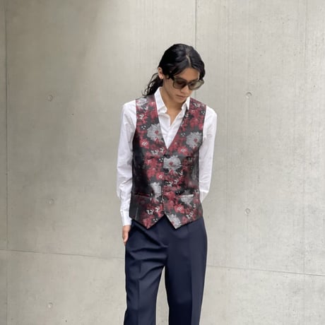 新品 bolongaro trevor embroidery gilet 34