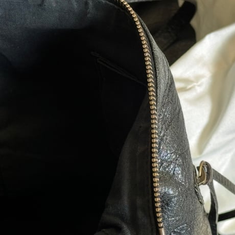 balenciaga leather shoulder bag