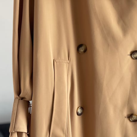 mm6 maison margiela over size trench coat