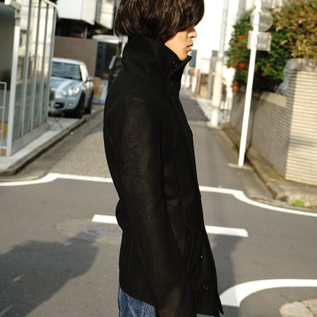 sample "変形" short coat