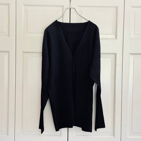 homme plisse issey miyake pleats no collar jacket