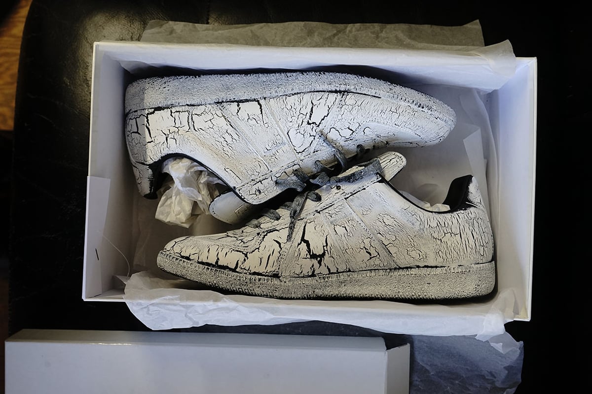 未使用 maison margiela 