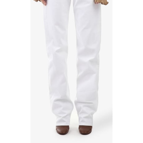 新品 maison margiela 2022ss white denim pants 38
