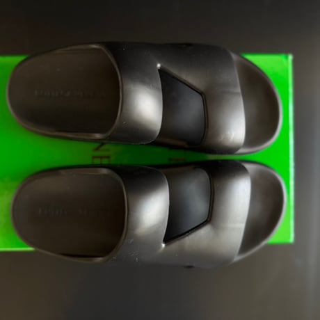 新品 bottega veneta black sandals 41
