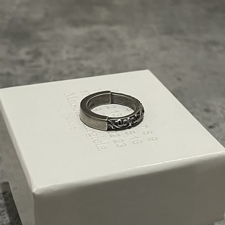 新品 maison margiela 2022aw silver ring