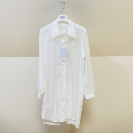 新品 maison margiela"白タグ" over size long shirt
