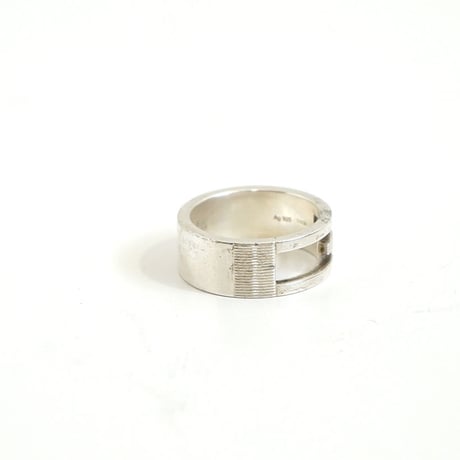 gucci silver 925 ring 9号