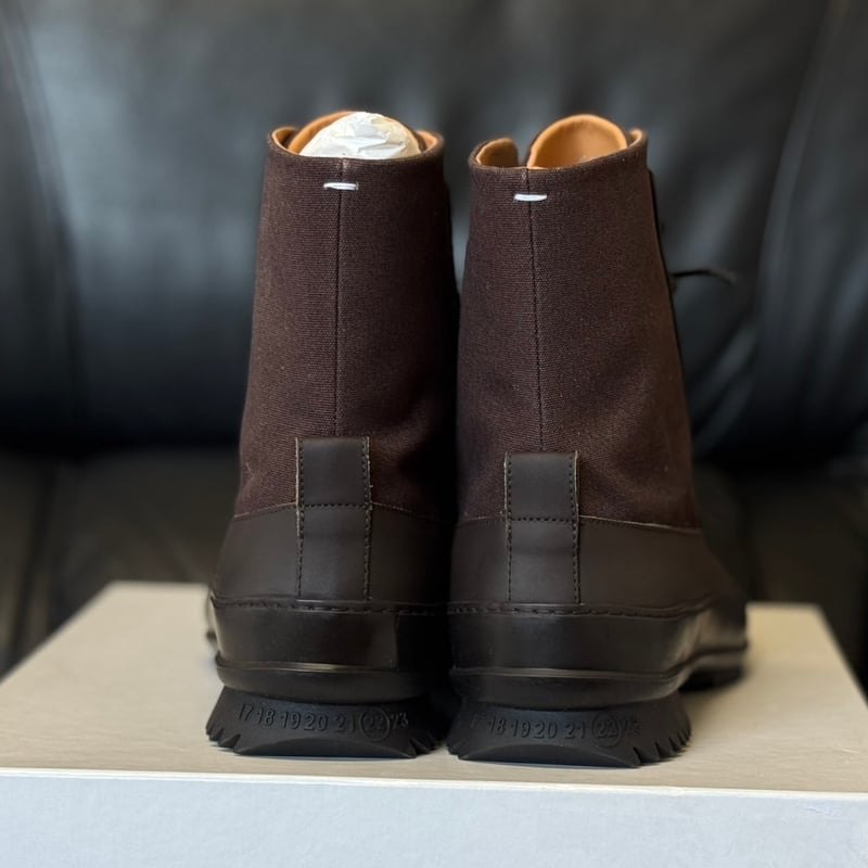 新品 maison margiela leather boots 41 | requality