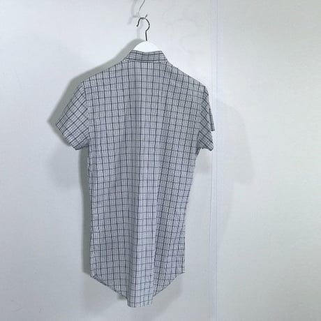 未使用 diorhomme check shirt