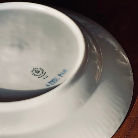 royal copenhagen vintage half lace plate 26cm #11