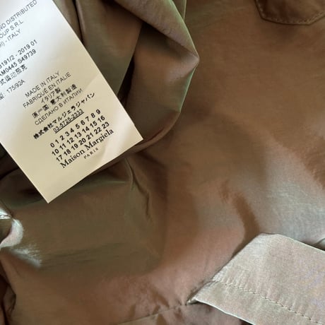 maison margiela double jacket