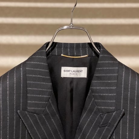 新品 saint laurent 2019aw double jacket 40