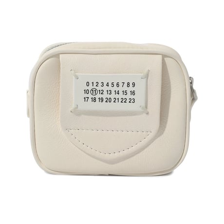 maison margiela glam slam leather shoulder bag