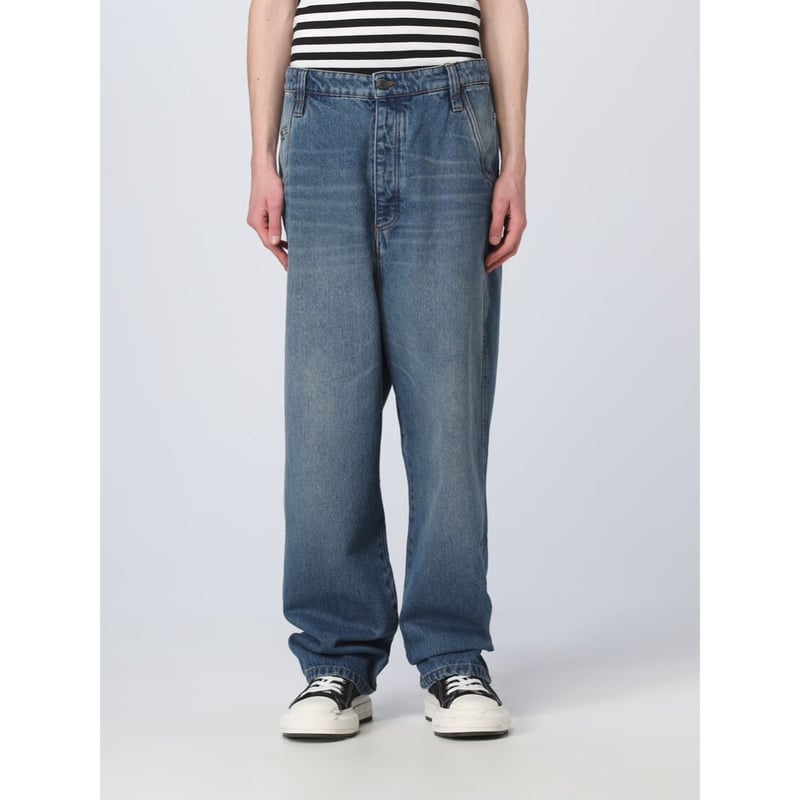 新品 ami paris 2023ss buggy fit denim pants | req