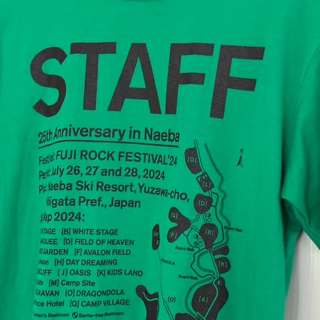 fuji rock staff tops L