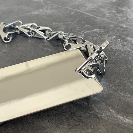 新品 loewe 2022ss silver chain mirror charm