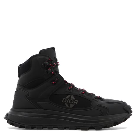 dior signature logo trekking boots 43
