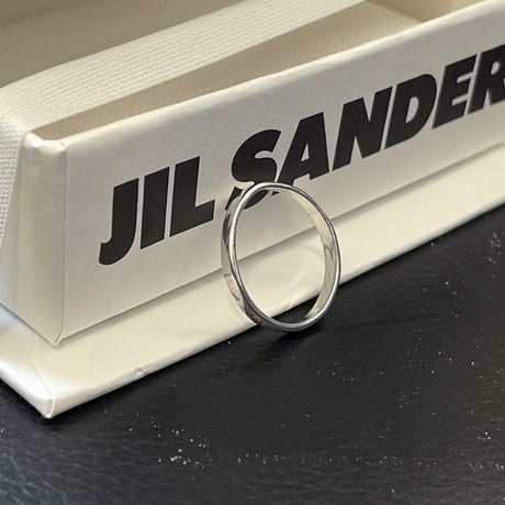 新品 jilsander 2022aw silver ring