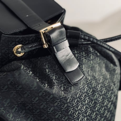 loewe anagram leather back pack