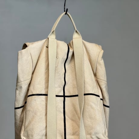 mason margiela atelier logo back pack