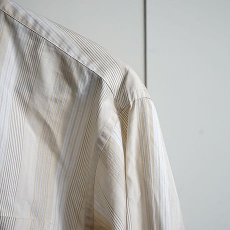 burberry no collar shirt