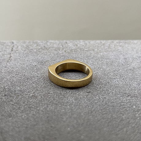 atelier sample silver925 ring"square" 19号
