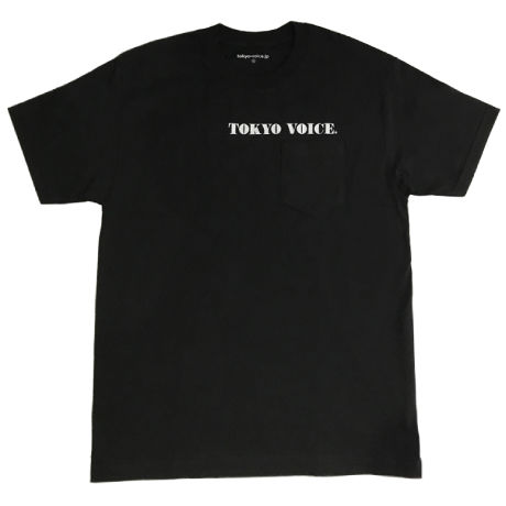 TOKYO VOICE POCKET T-shirt Black ※税込・送料込
