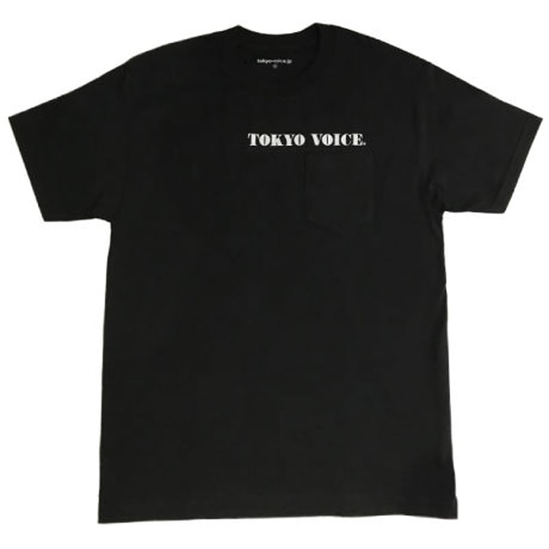 TOKYO VOICE POCKET T-shirt Black ※税込・送料込 | 『TOK