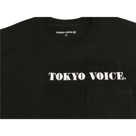 TOKYO VOICE POCKET T-shirt Black ※税込・送料込