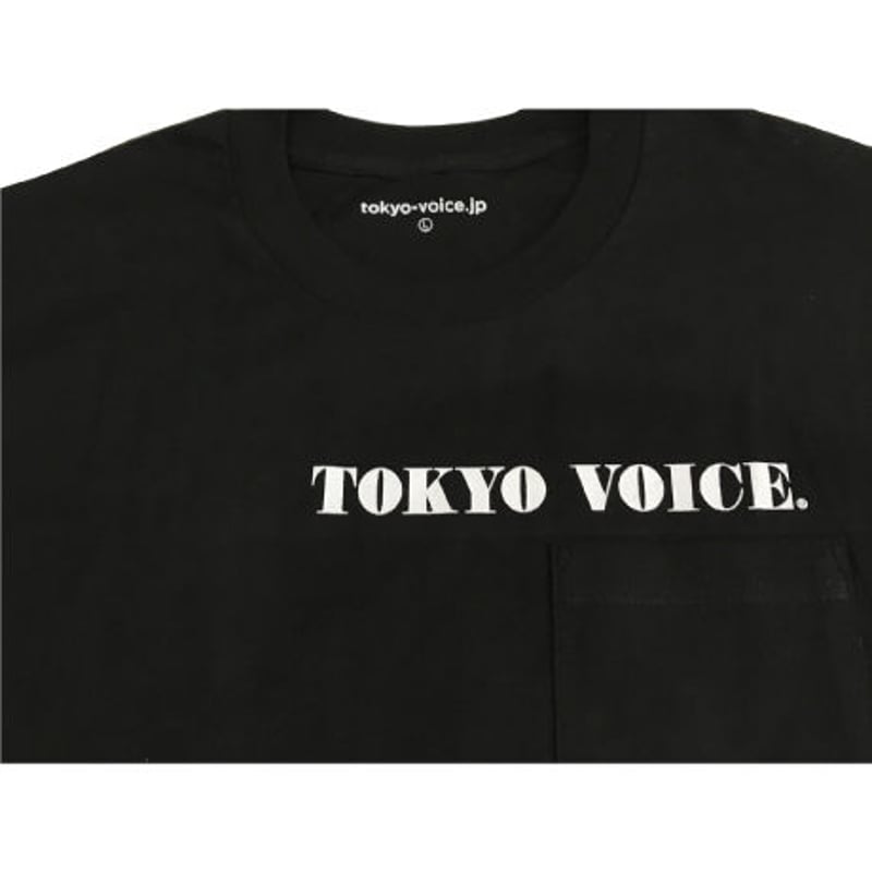 TOKYO VOICE POCKET T-shirt Black ※税込・送料込 | 『TOK