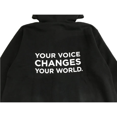 TOKYO VOICE Zip-up Parka Black  ※税込・送料込