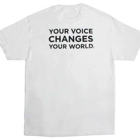 TOKYO VOICE POCKET T-shirt White ※税込・送料込