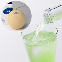 メロンとメロンサイダーセット