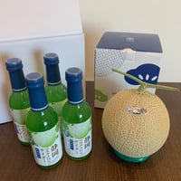 メロンとメロンサイダーセット