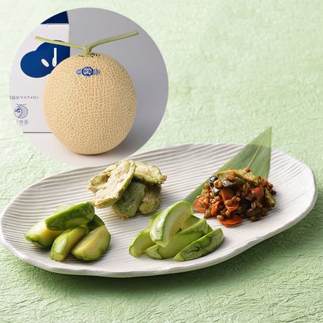 メロンづくしセット（メロン中玉）